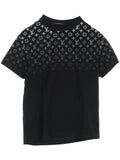 2000s monogram gradient T-shirt