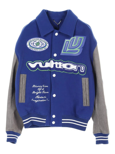 20's embroidered varsity jacket